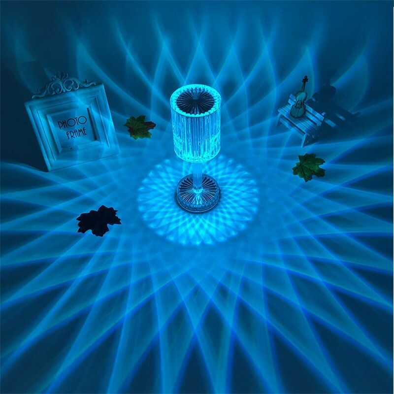 Crystal Romantic Lamp - #HomeTech365#Home Technology Decor Electronics