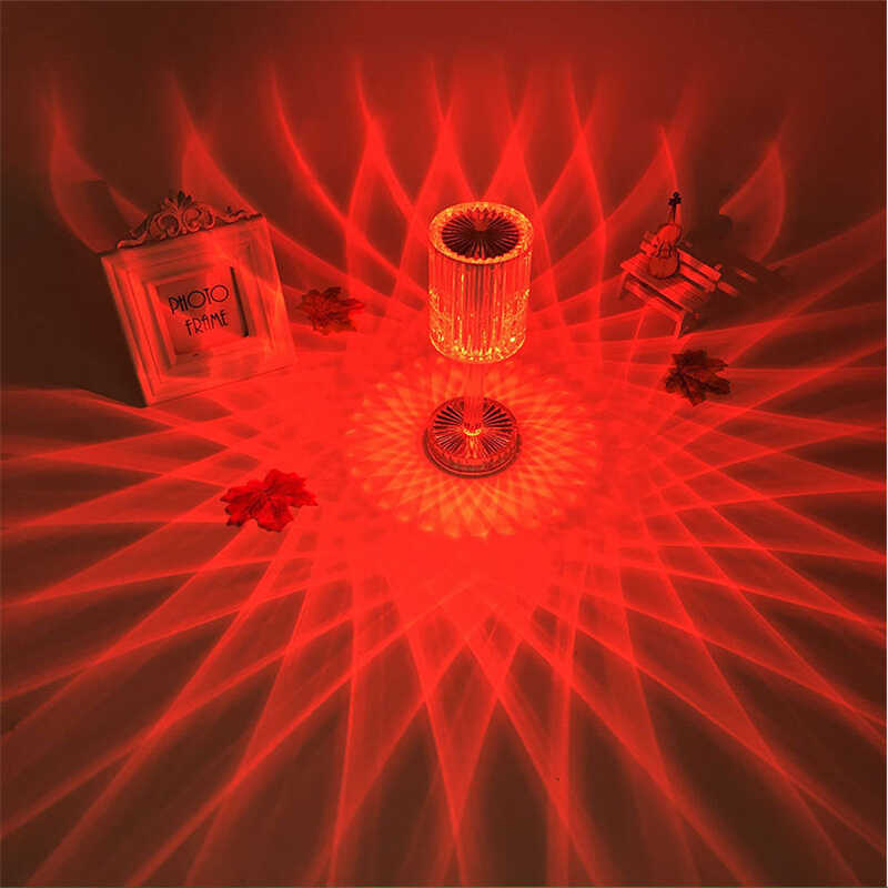 Crystal Romantic Lamp - #HomeTech365#Home Technology Decor Electronics