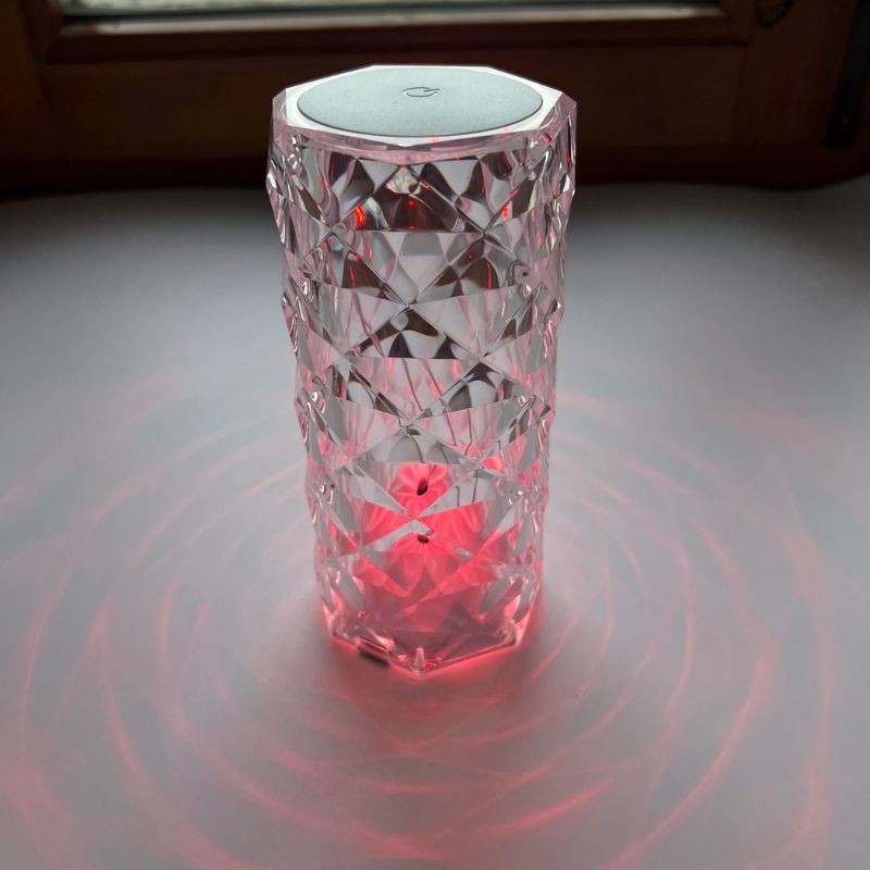 Crystal LED Lamp - #HomeTech365#Home Technology Decor Electronics