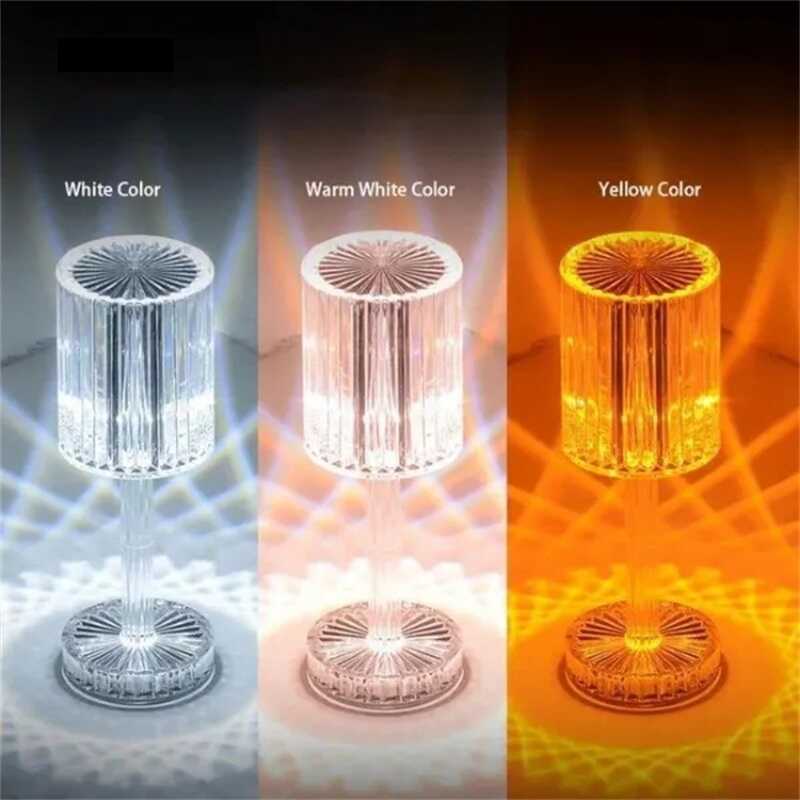 Crystal Romantic Lamp - #HomeTech365#Home Technology Decor Electronics