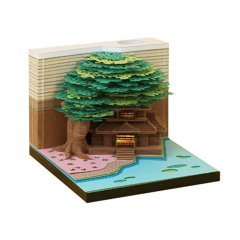 Tree House Memo Pad - #HomeTech365#Home Technology Decor Electronics